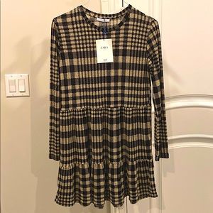 Zara Plaid Dress *New*